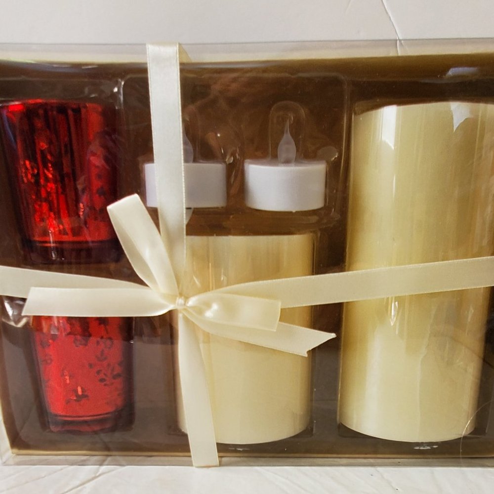 Merry Bright 6 Piece Votive Candle Set